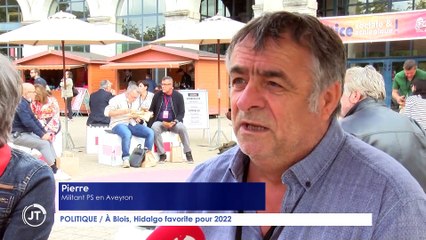 Le Journal - 27/08/2021 - POLITIQUE / À Blois, Hidalgo favorite pour 2022