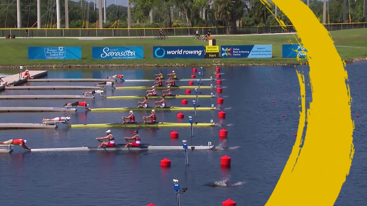2017 World Rowing Championships – Sarasota-Bradenton, U.S.A. - Men's Double Sculls (M2x) Repechage 2