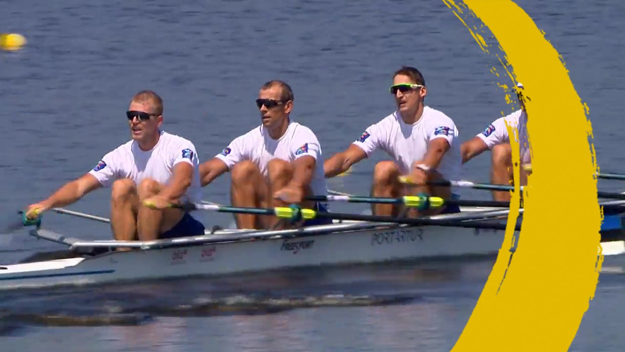 2017 World Rowing Championships – Sarasota-Bradenton, U.S.A. - Men's Quadruple Sculls (M4x) SF A/B2