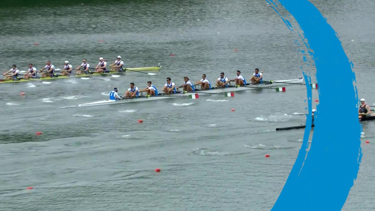 2018 World Rowing Cup II – Linz-Ottensheim (AUT) - Men's Eight (M8+) Repechage