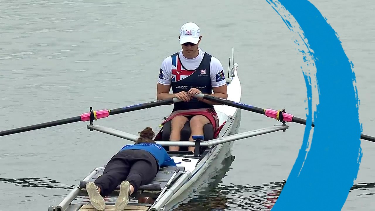 2018 World Rowing Cup II – Linz-Ottensheim (AUT) - Men's Single Sculls (PR2 M1x) Final A