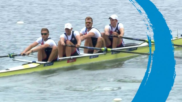 2018 World Rowing Cup II – Linz-Ottensheim (AUT) - Men's Four (M4-) Semi Final A/B 2