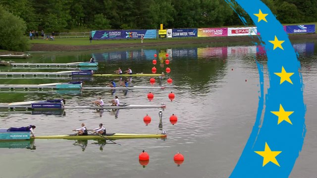 2018 European Rowing Championships - Glasgow (GBR) - Women's Pair (W2-) Heat 2
