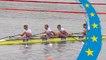 2018 European Rowing Championships - Glasgow (GBR) - Men's Quadruple Sculls (M4x) Heat 2
