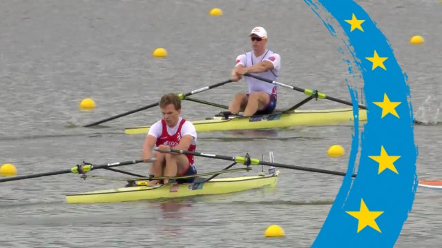 2018 European Rowing Championships - Glasgow (GBR) - Men's Single Sculls (M1x) Heat 3