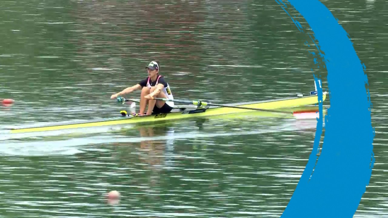 2018 World Rowing Cup II – Linz-Ottensheim (AUT) - Women's Single Sculls (W1x) Semi Final A/B 1