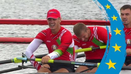 2018 European Rowing Championships - Glasgow (GBR) - Men's Four (M4-) Final B