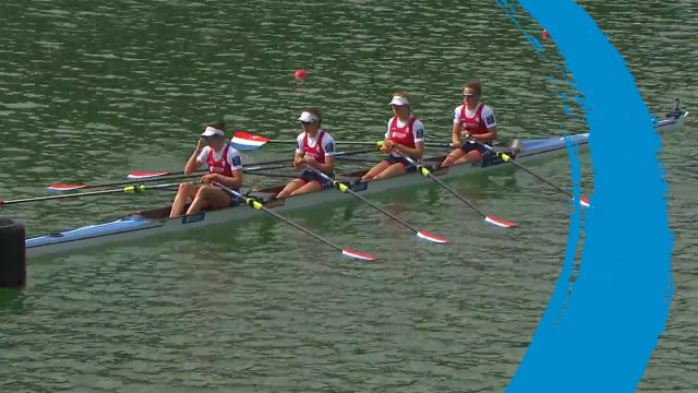2018 World Rowing Cup III - Lucerne (SUI) - Women's Quadruple Sculls (W4x) - Final A