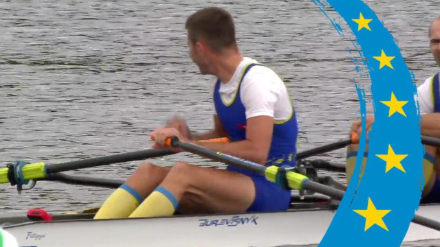 2018 European Rowing Championships - Glasgow (GBR) - Lightweight Men's Double Sculls (LM2x) Semi Final A/B 1