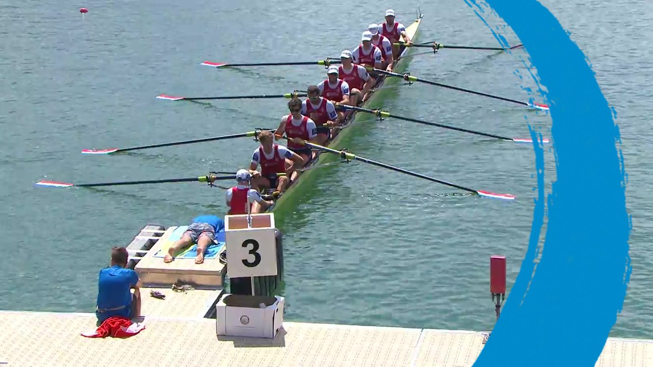 2018 World Rowing Cup III - Lucerne (SUI) - Men's Eight (M8+) - Final A