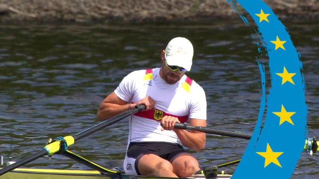 2018 European Rowing Championships - Glasgow (GBR) - Lightweight Men's Single Sculls (LM1x) Semi Final A/B 2