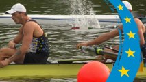 2018 European Rowing Championships - Glasgow (GBR) - Men's Pair (M2-) Heat 3