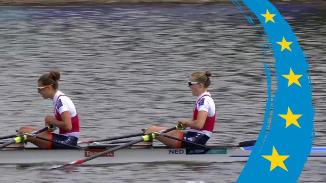 2018 European Rowing Championships - Glasgow (GBR) - Lightweight Women's Double Sculls (LW2x) Final A