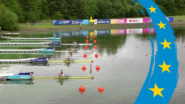 2018 European Rowing Championships - Glasgow (GBR) - Women's Single Sculls (W1x) Heat 2