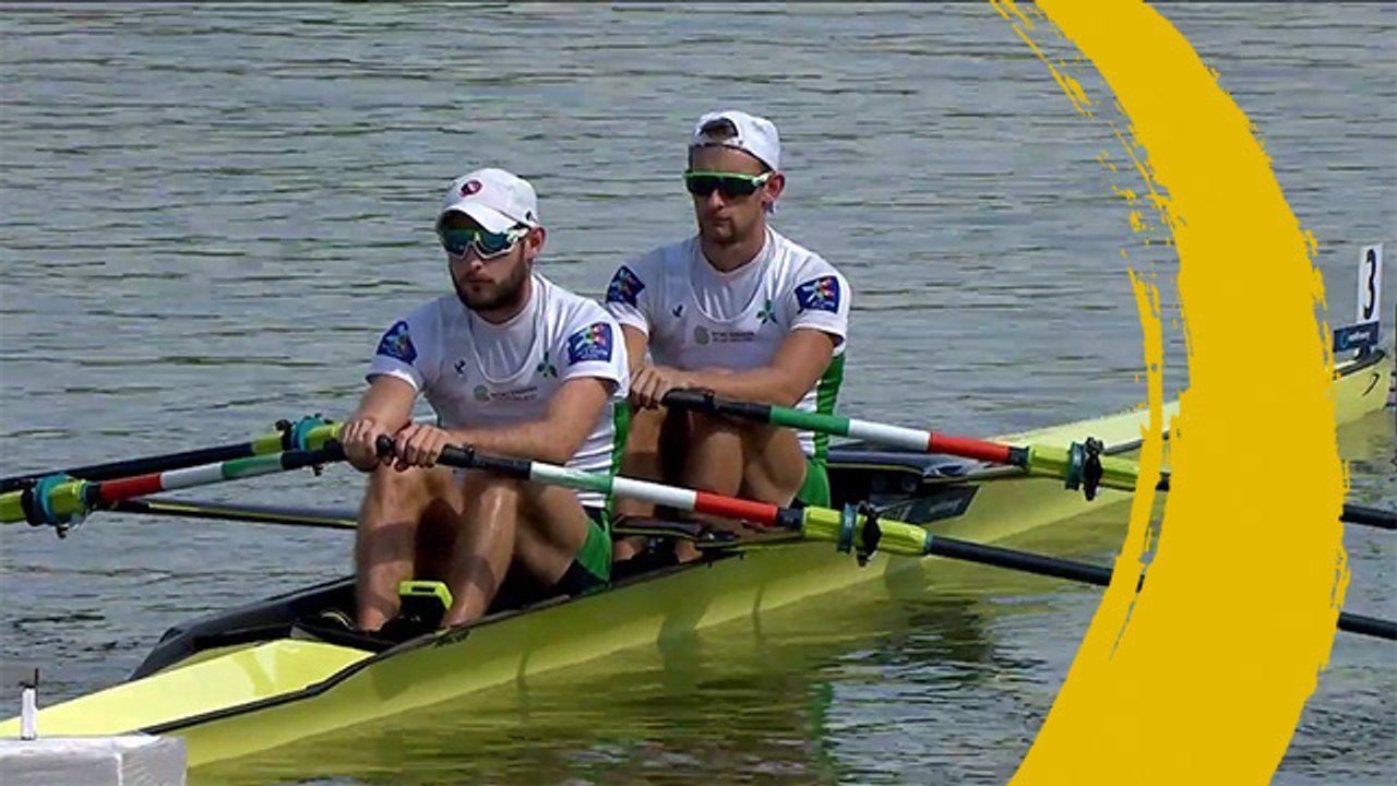 2018 FISA World Championship Plovdiv, Bulgaria - Lightweight Men's Double Sculls - Semi Finals A/B 2 (LM2x)