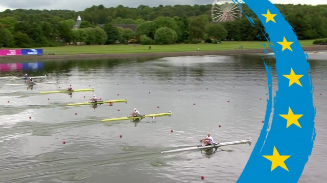 2018 European Rowing Championships - Glasgow (GBR) - Men's Single Sculls (M1x) Heat 2