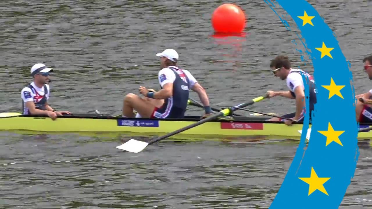 2018 European Rowing Championships - Glasgow (GBR) - Men's Eight (M8+) Repechage