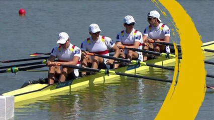 2018 FISA World Championship Plovdiv, Bulgaria - Lightweight Men's Quadruple Sculls - Final A (LM4x)