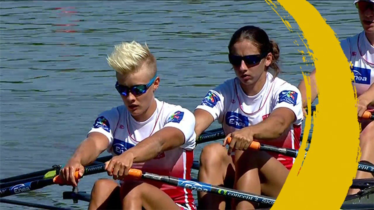 2018 FISA World Championship Plovdiv, Bulgaria - Women's Quadruple Sculls (W4x) - Final A