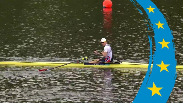 2018 European Rowing Championships - Glasgow (GBR) - Men's Single Sculls (M1x) Semi Final A/B 1