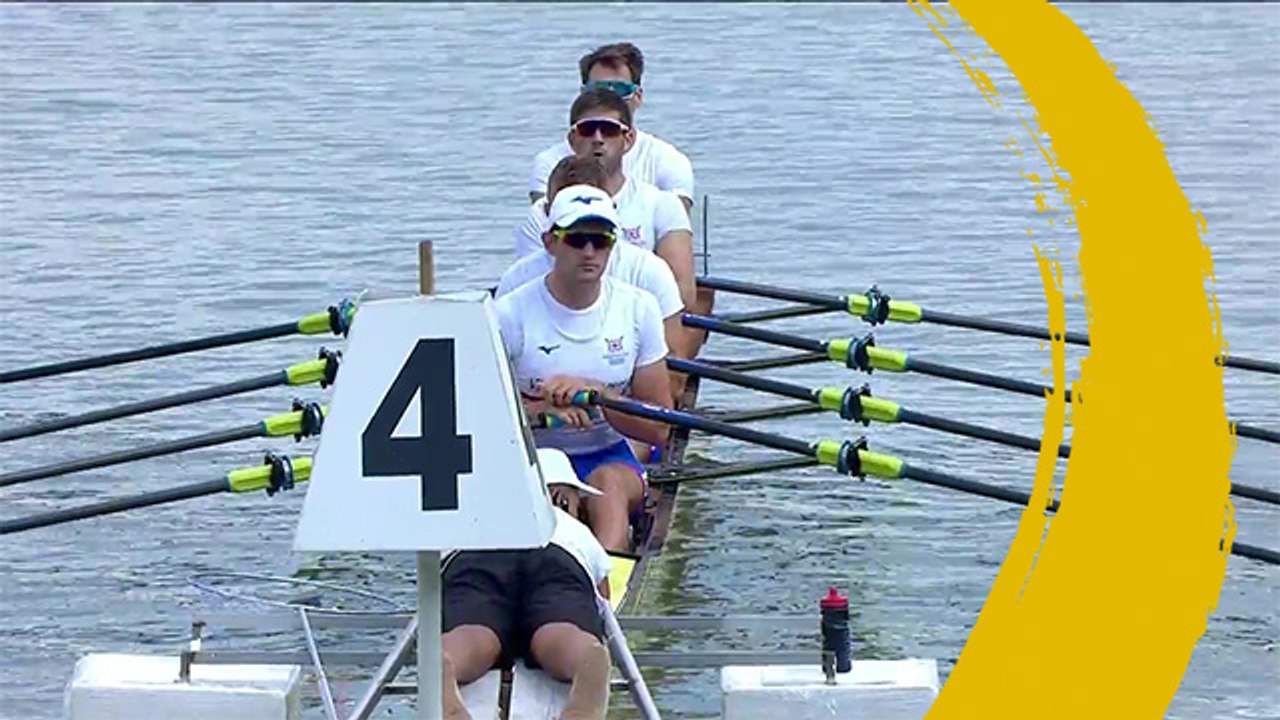 2018 FISA World Championship Plovdiv, Bulgaria - Men's Quadruple Sculls - Repechages 1 (M4x)