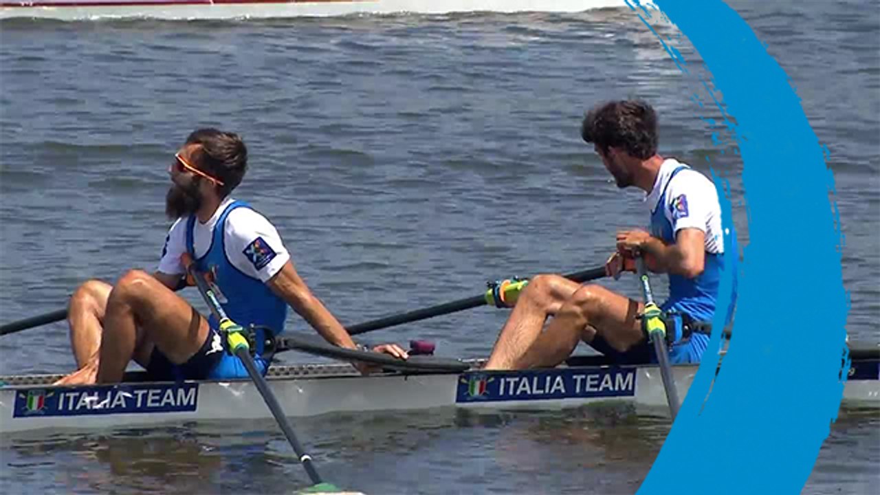 2019 World Rowing Cup II - Poznan, POL - Lightweight Men's Double Sculls (LM2x) - Final