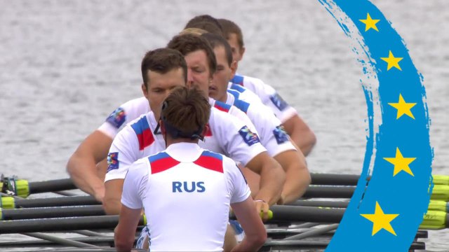 2018 European Rowing Championships - Glasgow (GBR) - Men's Eight (M8+) Final A