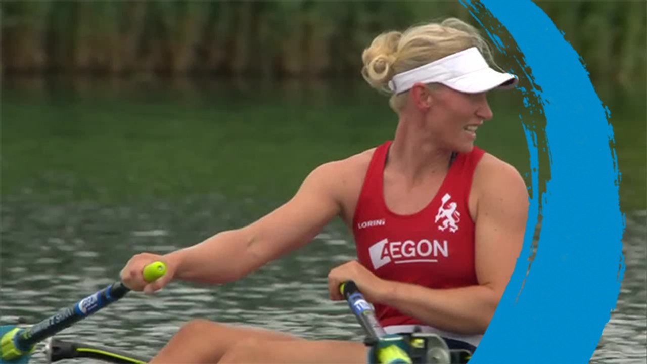 2019 World Rowing Cup 3 - Rotterdam, Netherlands - Women's Single Sculls (W1x) - Semi Finals A/B 1
