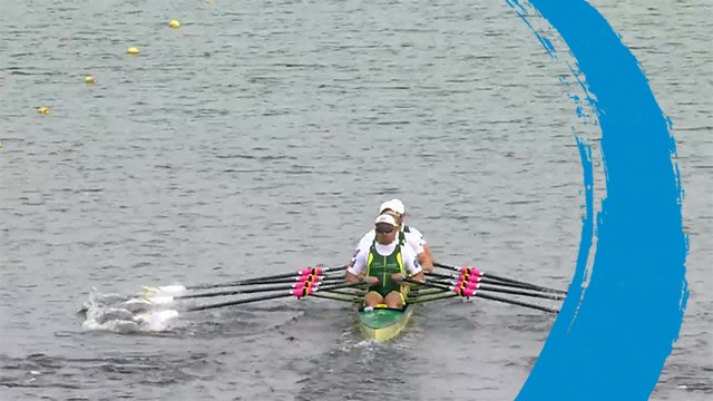 2019 World Rowing Cup 3 - Rotterdam, Netherlands - Men's Quadruple Sculls (M4x) - Repechage 2