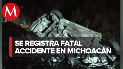 Choque carretero deja 4 muertos en Michoacán