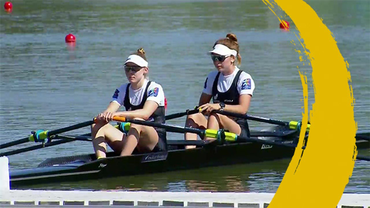 2018 FISA World Championship Plovdiv, Bulgaria - Lightweight Women's Double Sculls (LW2x) - Final A