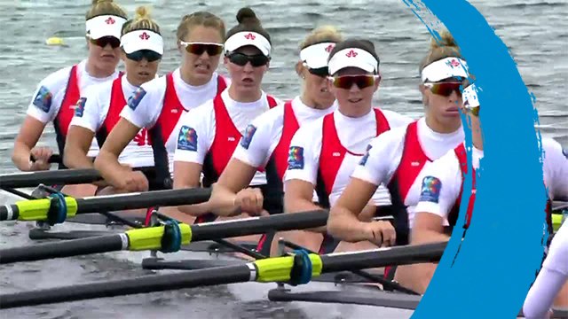2019 World Rowing Cup 3 - Rotterdam, Netherlands - Women's Eight (W8+) - Final A