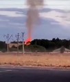 قازغستان -فوجی اڈے پر خوفناک دھماکوں کیساتھ آگ بھڑک اٹھی  4 اہلکار ہلاک 60 زخمی