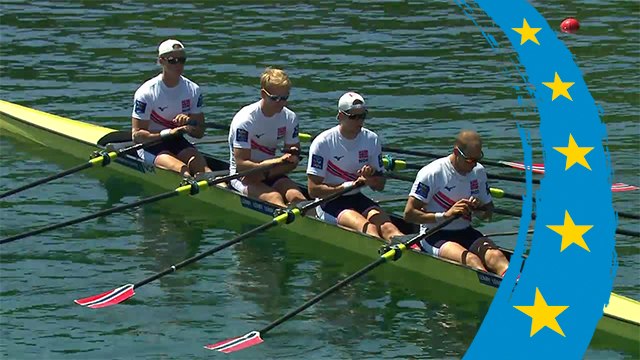 2019 European Rowing Championships – Lucerne, Switzerland - Men's Quadruple Sculls (M4x) - Final