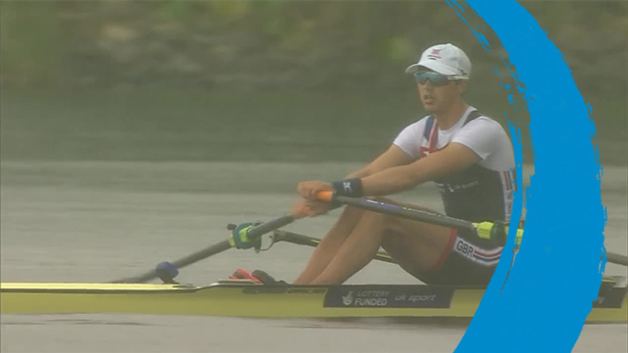 2019 World Rowing Cup 3 - Rotterdam, Netherlands - Lightweight Men's Single Sculls (LM1x) - Semi Final A/B 1