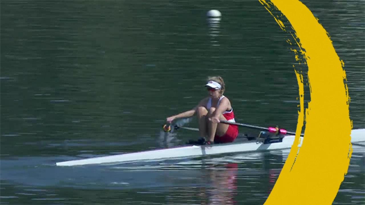 2019 World Rowing Championships - Linz, AUT - Lightweight Women's Single Sculls (LW1x) - Repechage 1