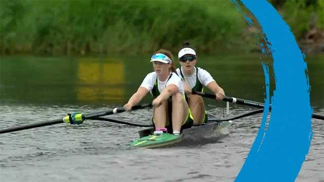 2019 World Rowing Cup 3 - Rotterdam, Netherlands - Women's Pair (W2-) - Semi Final A/B 2