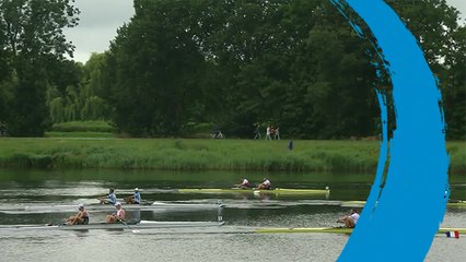 2019 World Rowing Cup 3 - Rotterdam, Netherlands - Men's Pair (M2-) - Semi Final A/B 1