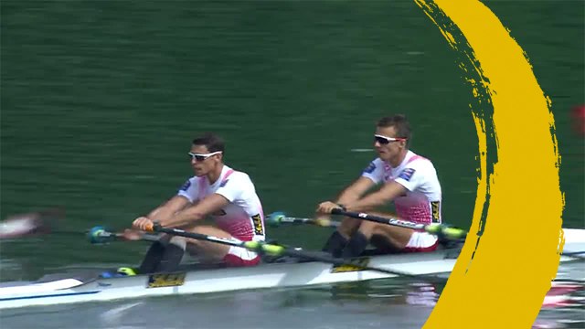 2019 World Rowing Championships - Linz, AUT - Lightweight Men's Double Sculls (LM2x) - Quarterfinal 1