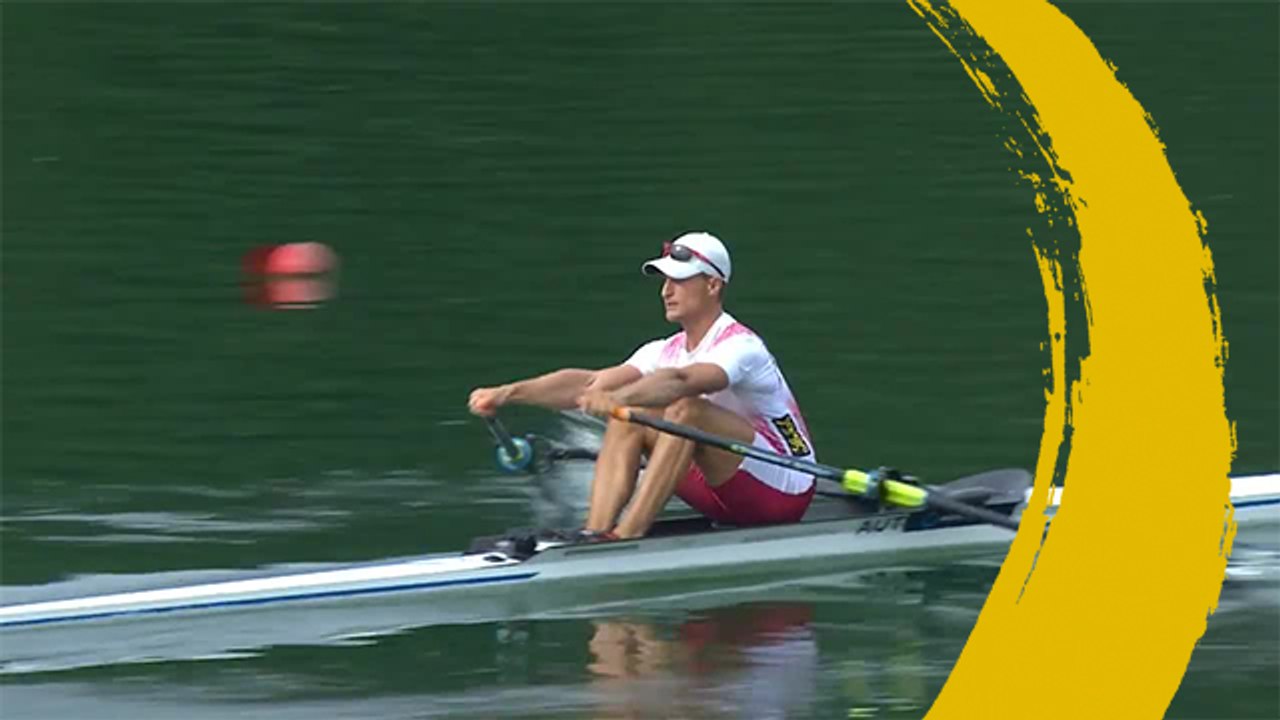 2019 World Rowing Championships - Linz, AUT - Men's Single Sculls (M1x) - Quarterfinal EH 3