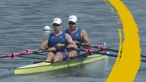 2019 World Rowing Championships - Linz, AUT - Men's Double Sculls (M2x) - Quarterfinal 3