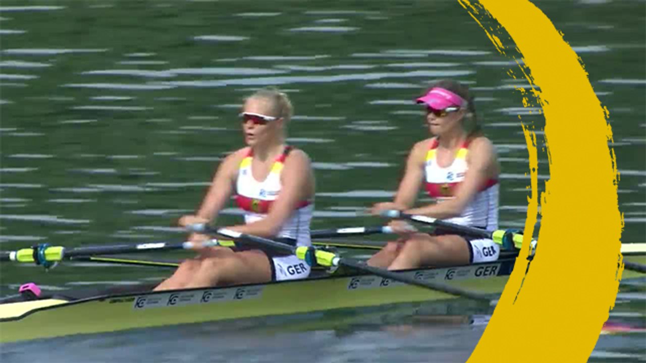 2019 World Rowing Championships - Linz, AUT - Women's Double Sculls (W2x) - Repechage 3