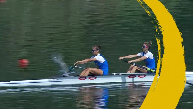 2019 World Rowing Championships - Linz, AUT - Lightweight Women's Pair (LW2-) - Preliminary Race