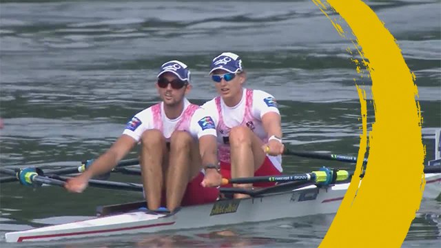2019 World Rowing Championships - Linz, AUT - PR3 Mixed Double Sculls (PR3 Mix2x) - Final A