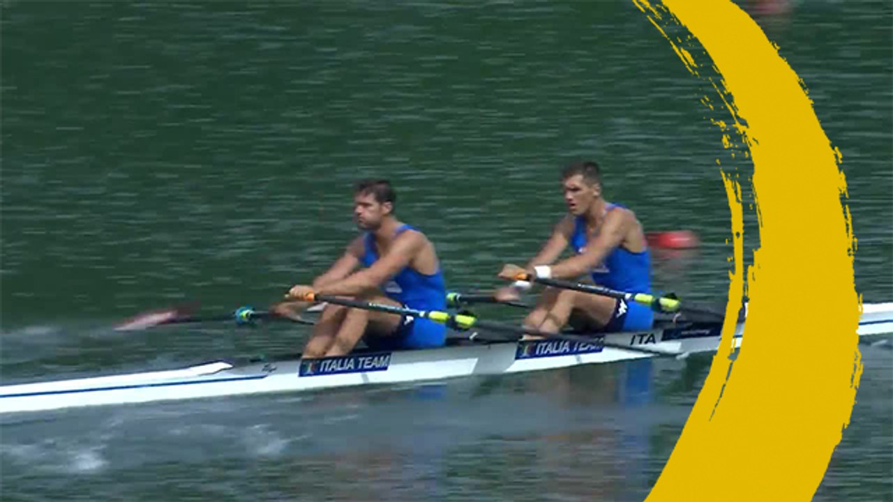 2019 World Rowing Championships - Linz, AUT - Men's Double Sculls (M2x) - Quarterfinal 4