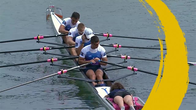 2019 World Rowing Championships - Linz, AUT - Men's Quadruple Sculls (M4x) - Semi Finals A/B 2