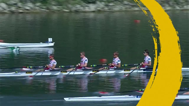 2019 World Rowing Championships - Linz, AUT - Lightweight Men's Quadruple Sculls (LM4x) - Repechage