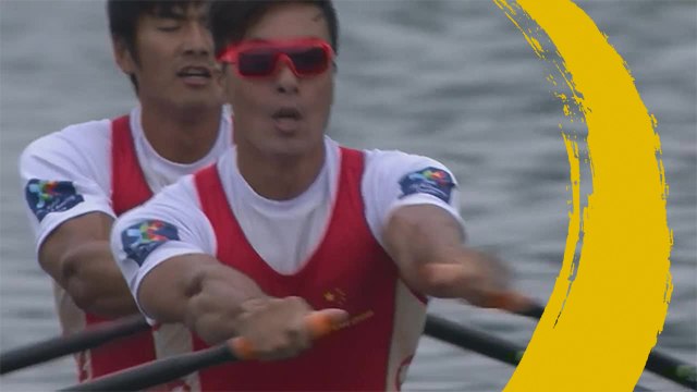2019 World Rowing Championships - Linz, AUT - Men's Double Sculls (M2x) - Semi Finals A/B 1