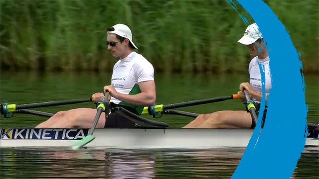 2019 World Rowing Cup 3 - Rotterdam, Netherlands - Men's Double Sculls (M2x) - Semi Final A/B 2