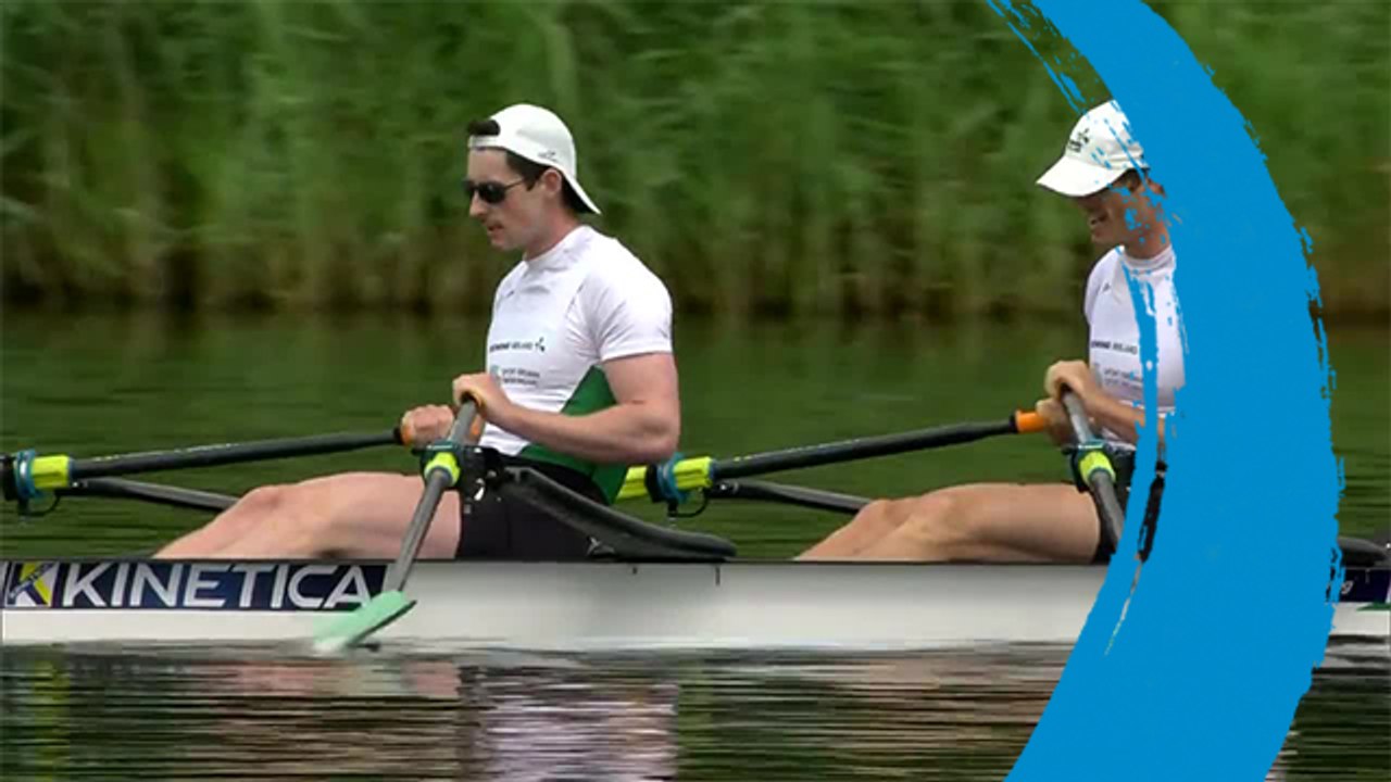 2019 World Rowing Cup 3 - Rotterdam, Netherlands - Men's Double Sculls (M2x) - Semi Final A/B 2